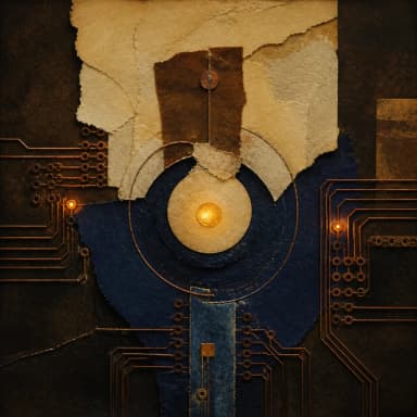 Soft Circuit fictional album artwork